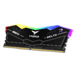 Team T-Force Delta RGB 32GB Kit (2 x 16GB), DDR5, 6400MHz (PC5-51200), CL40, ECC, AMD EXPO & XMP 3.0, PMIC, DIMM Memory, Black - Image 2