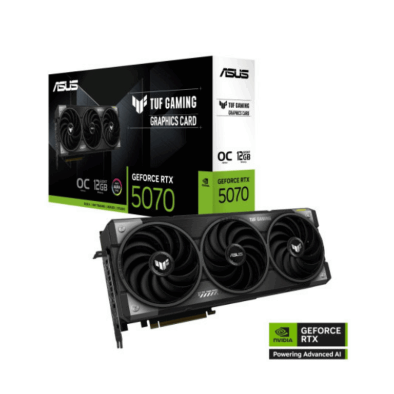 Asus TUF RTX 5070 OC 12GB DDR7 Gaming Graphics Card