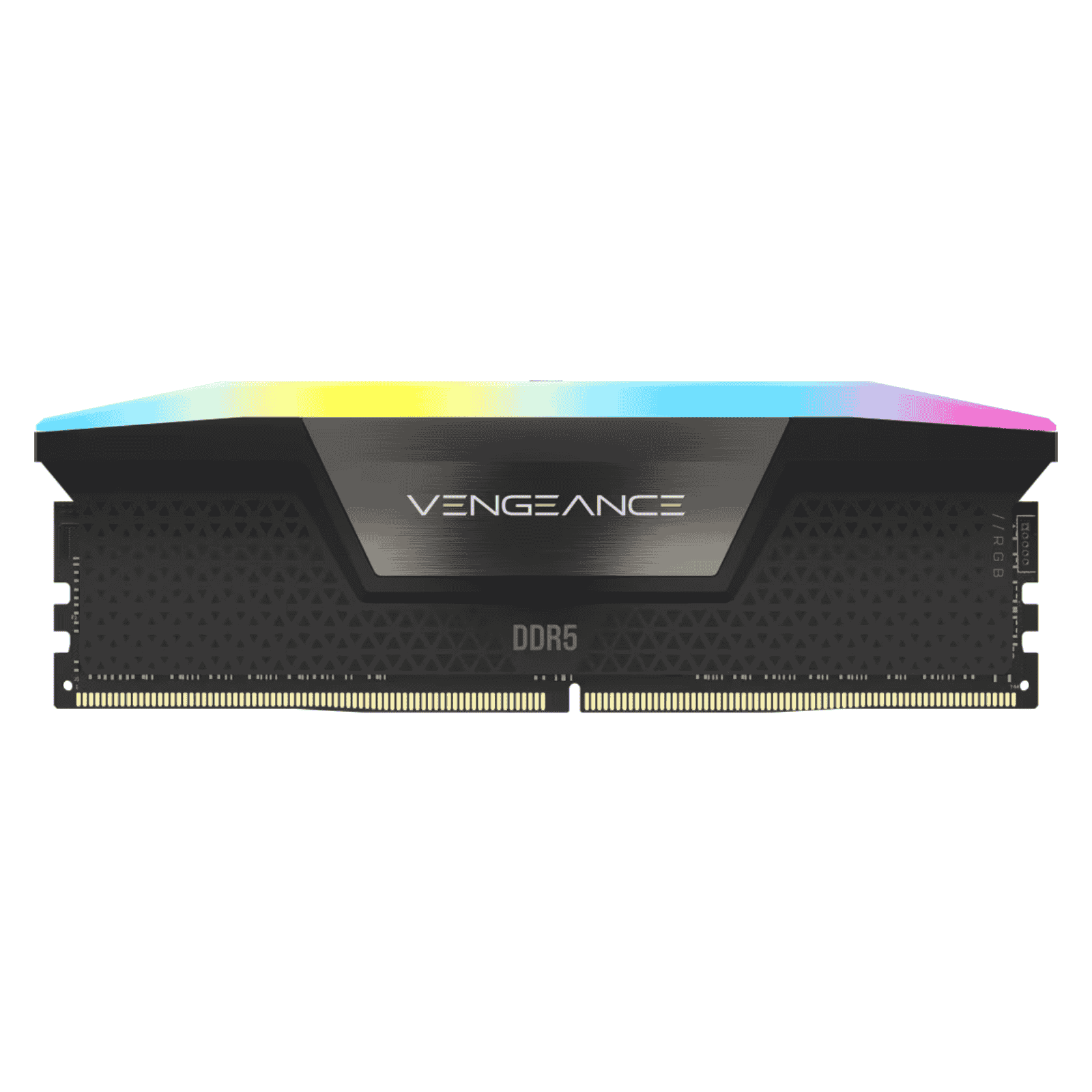 Corsair Vengeance RGB 32GB Kit (2 x 16GB) DDR5 6200MHz (PC5-49600) Black DIMM Memory