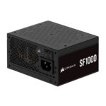 Corsair 1000W SF Series SF1000 SFX PSU, Fully Modular, 80+ Platinum, Fluid Dynamic Fan, ATX 3.1, PCIe 5.1, SFX-to-ATX Bracket
