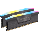 Corsair Vengeance RGB 32GB Kit (2 x 16GB) DDR5 6400MHz AMD EXPO & Intel XMP 3.0 Grey DIMM Memory - Image 2
