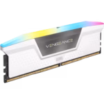 Corsair Vengeance RGB 32GB Kit (2 x 16GB), DDR5, 6000MHz, CL36, 1.35V, XMP 3.0, PMIC, White, DIMM Memory - Image 2