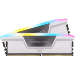 Corsair Vengeance RGB 32GB Kit (2 x 16GB), DDR5, 6000MHz, CL36, 1.35V, XMP 3.0, PMIC, White, DIMM Memory - Image 4