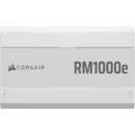 Corsair 1000W RMe Series RM1000e PSU, Fully Modular, Low-Noise, Cybenetics Gold, Zero RPM Mode, ATX 3.1, PCIe 5.1, White - Image 2