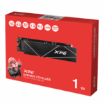 ADATA 1TB XPG GAMMIX S70 Blade M.2 NVMe SSD, PCIe 4.0, 7400/5500 MB/s, 740K IOPS
