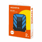 ADATA 2TB HD710 Pro Rugged HDD – USB 3.1, IP68, Shockproof, 2.5" Blue