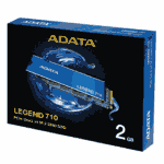 ADATA 2TB Legend 710 NVMe SSD – PCIe 3.0, 2400/1800MB/s, M.2 2280