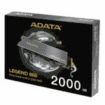 ADATA 2TB Legend 860 NVMe SSD – PCIe Gen4, 6000/5000MB/s, PS5 Compatible