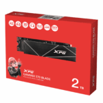 ADATA 2TB XPG GAMMIX S70 Blade NVMe SSD – PCIe 4.0, 7400/6700MB/s, 750K IOPS