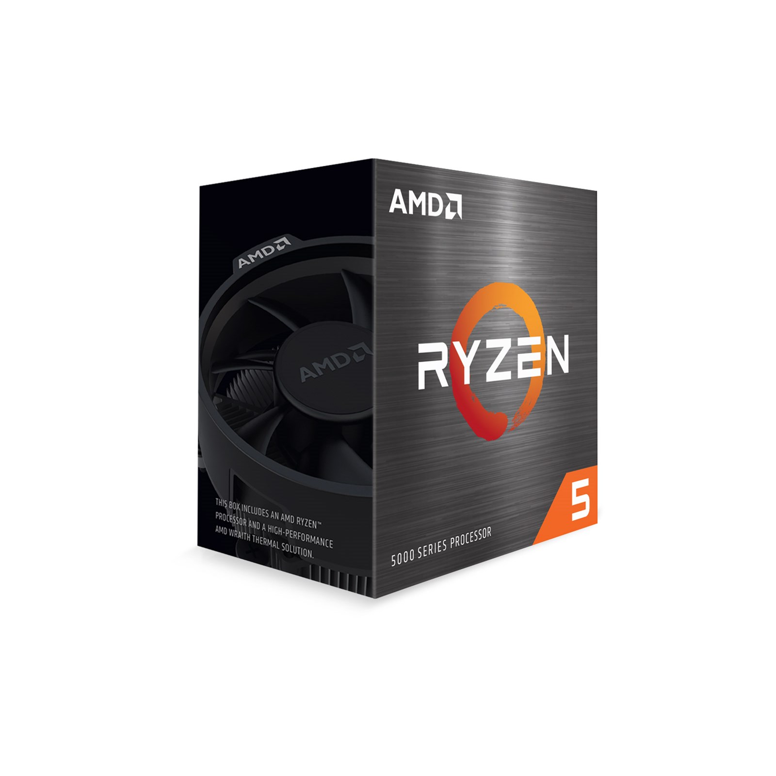 AMD Ryzen 5 5500 CPU, 6-Core, 3.6GHz (4.2GHz Turbo), AM4, 65W, Wraith Cooler