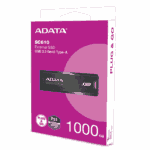 Adata SC610 1TB Pocket Size External SSD, USB 3.2 Gen2 Type-A, Capless Retractable Design, Key Ring