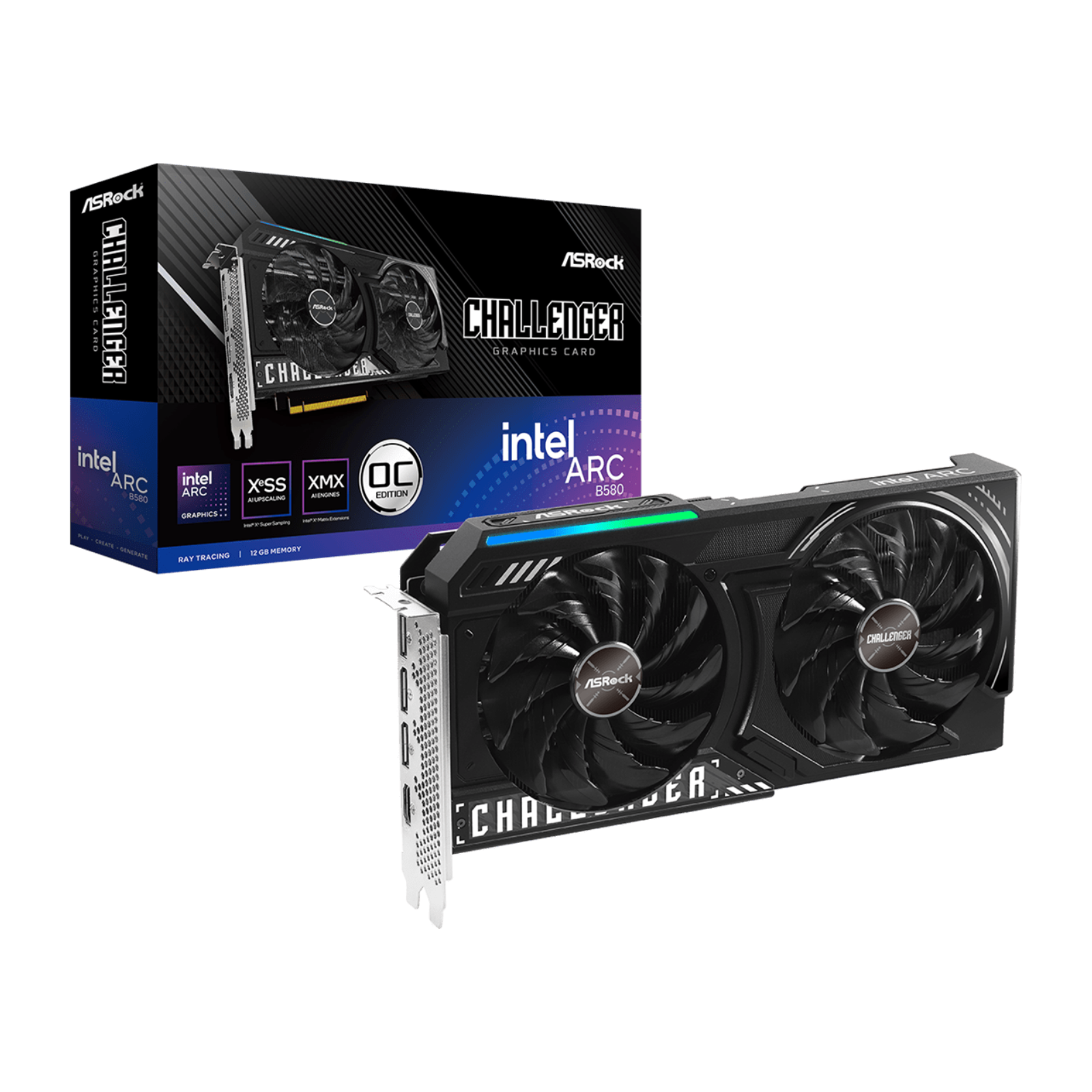 Asrock Intel Arc B580 Challenger 12GB OC