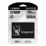 Kingston KC600 512GB SSD, 2.5", SATA3, 550/520MB/s