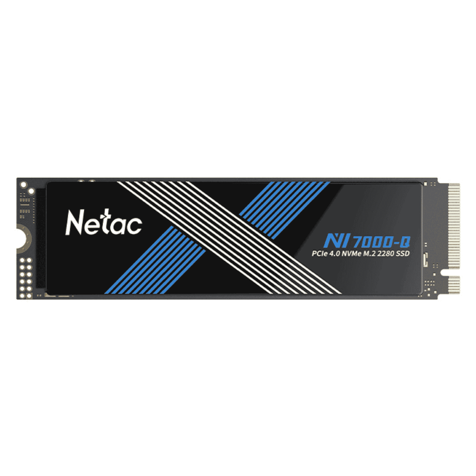 Netac 2TB NV7000-Q M.2 NVMe Gen4 SSD, M.2 2280, PCIe4, 3D NAND, R/W 7100/6200 MB/s, Heatspreader