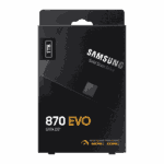 Samsung 1TB 870 EVO SSD, 2.5", SATA3, V-NAND, R/W, 560/530 MB/s, 98K/88K IOPS, 7mm
