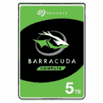 Seagate 2.5", 5TB, SATA3, BarraCuda Hard Drive, 5400RPM, 128MB Cache, 15mm