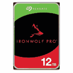 Seagate 3.5", 12TB, SATA3, IronWolf Pro NAS Hard Drive, 7200RPM, 256MB Cache, CMR, OEM