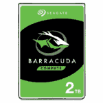 Seagate BarraCuda 2TB HDD, 2.5", SATA3, 5400RPM, 128MB Cache