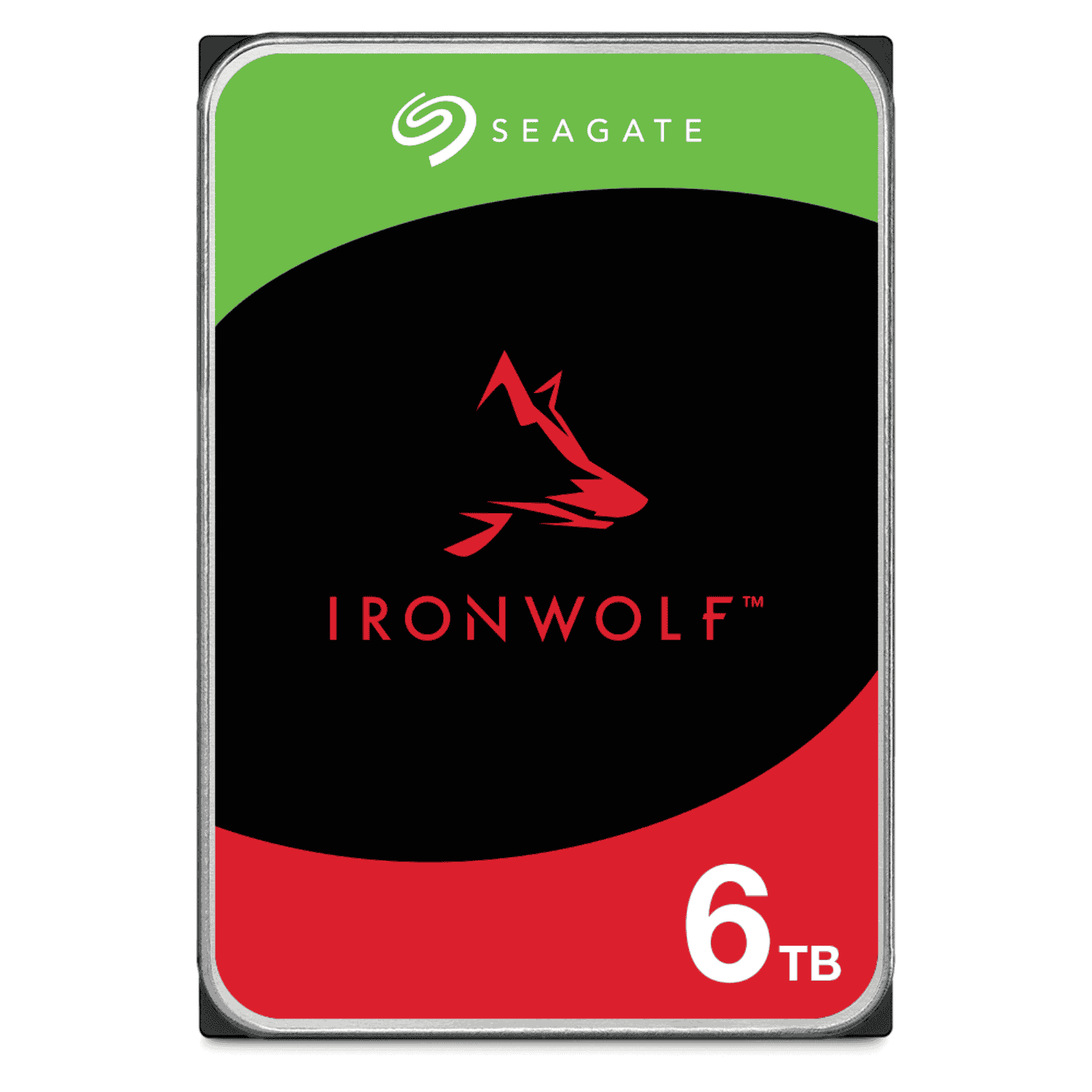 Seagate IronWolf 6TB NAS HDD, 3.5", SATA3, 5400RPM, 256MB Cache, 8-Bay Support