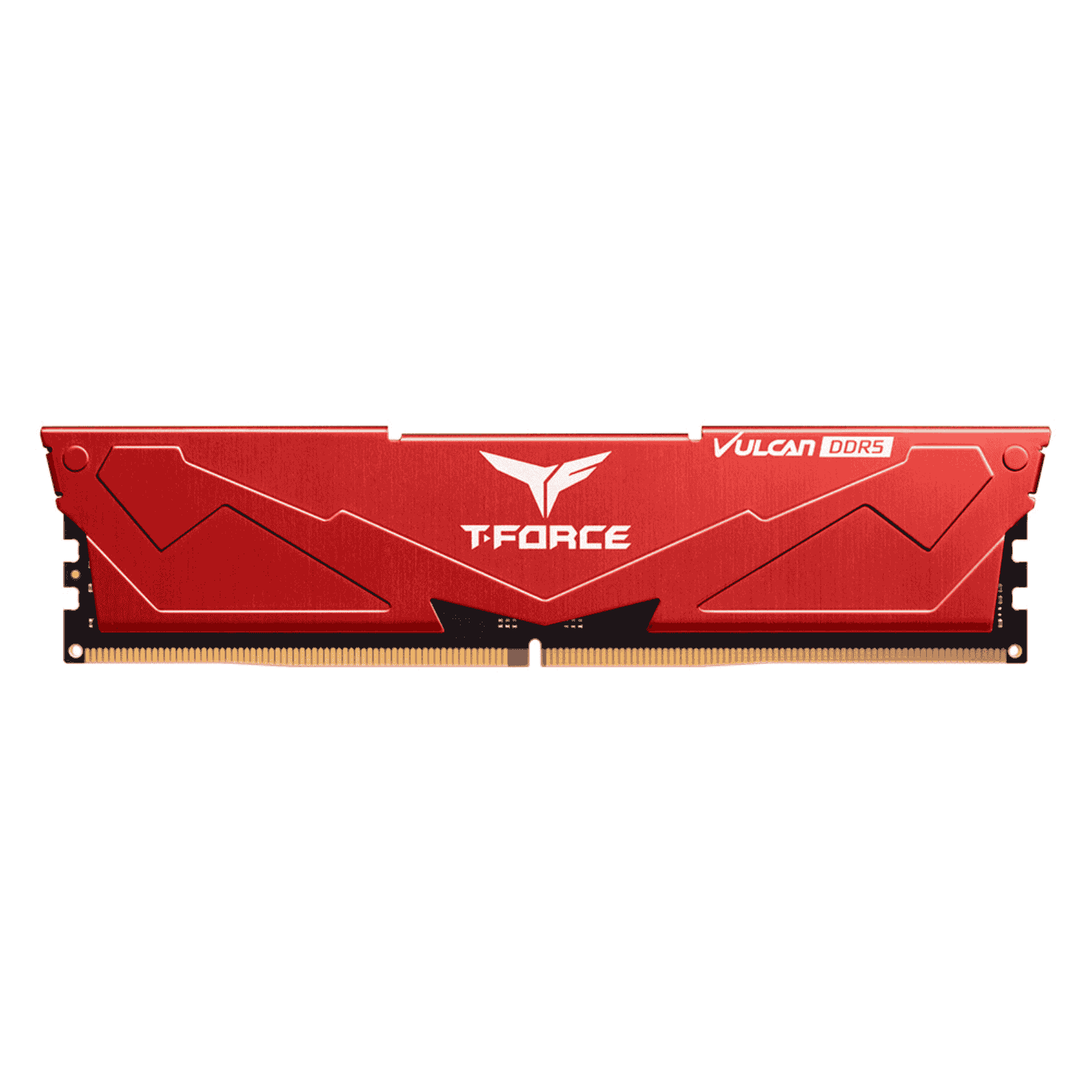 Team T-Force Vulcan 32GB Kit (2 x 16GB) DDR5 5600MHz (PC5-44800) AMD EXPO & Intel XMP 3.0 DIMM Memory Red