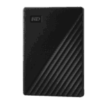 WD My Passport 1TB External HDD, 2.5", USB 3.2 Gen1, Hardware Encryption, Backup Software, Black