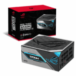 Asus 1200W ROG Thor Platinum III PSU, ATX 3.1, Fully Modular, 80+ Platinum, RGB Lighting, OLED Display, GaN MOSFET, GPU-First, Lambda A++