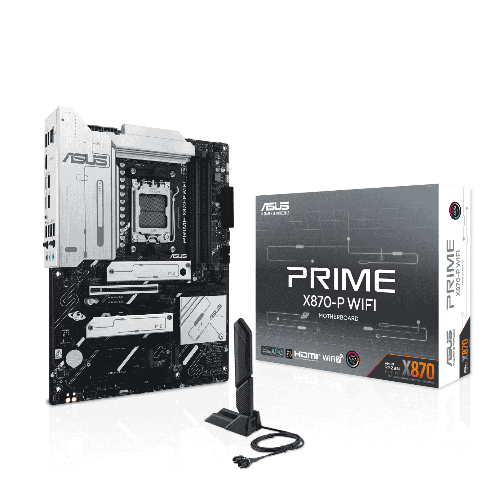 Asus PRIME X870-P WIFI ATX Motherboard for AMD X870 CPUs