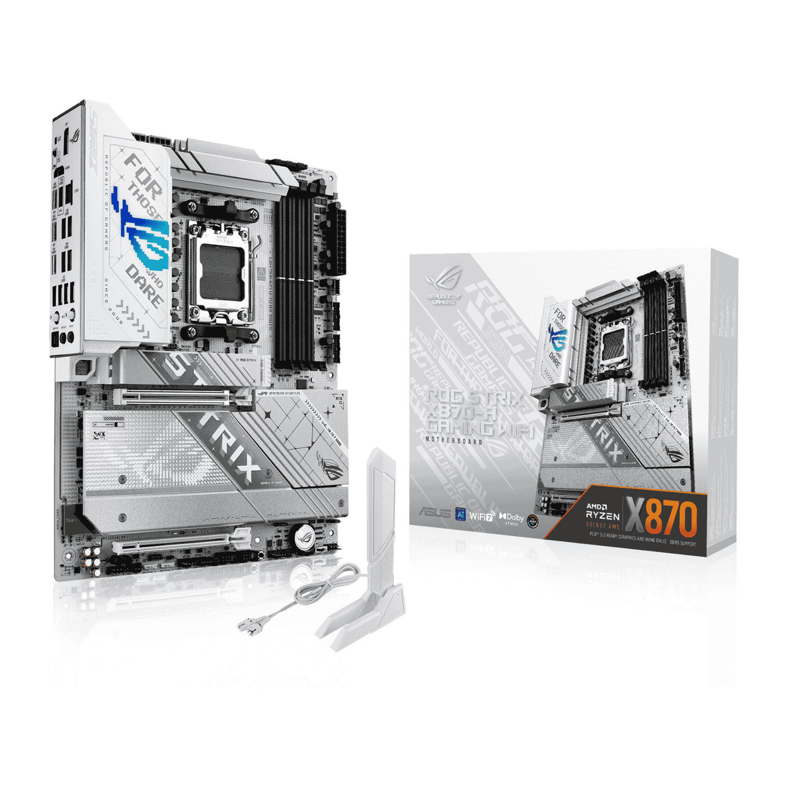Asus ROG STRIX X870-A GAMING WIFI ATX Motherboard for AMD AM5 CPUs
