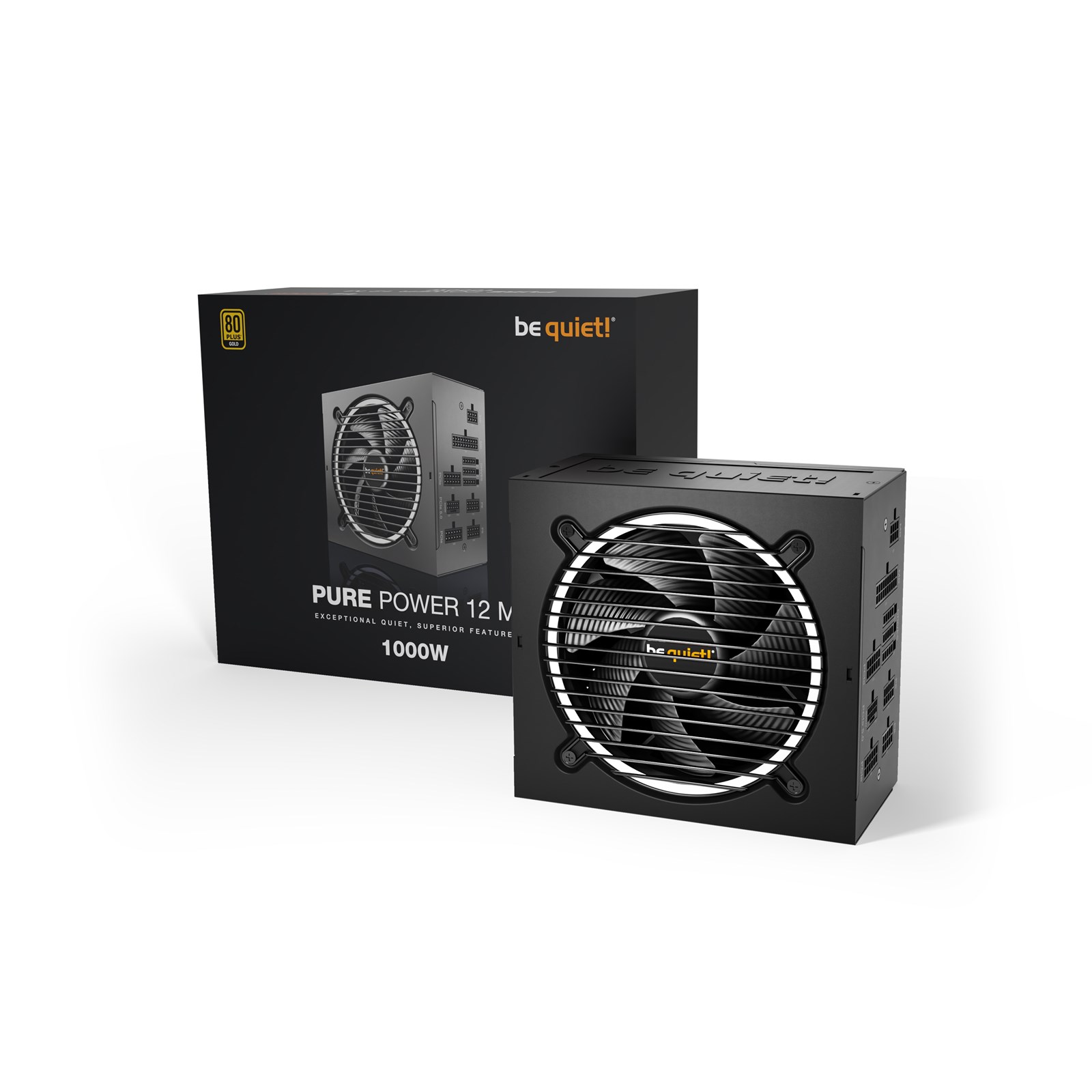 Be Quiet! 1000W Pure Power 12 M Fully Modular 80+ Gold Gaming Power Supply