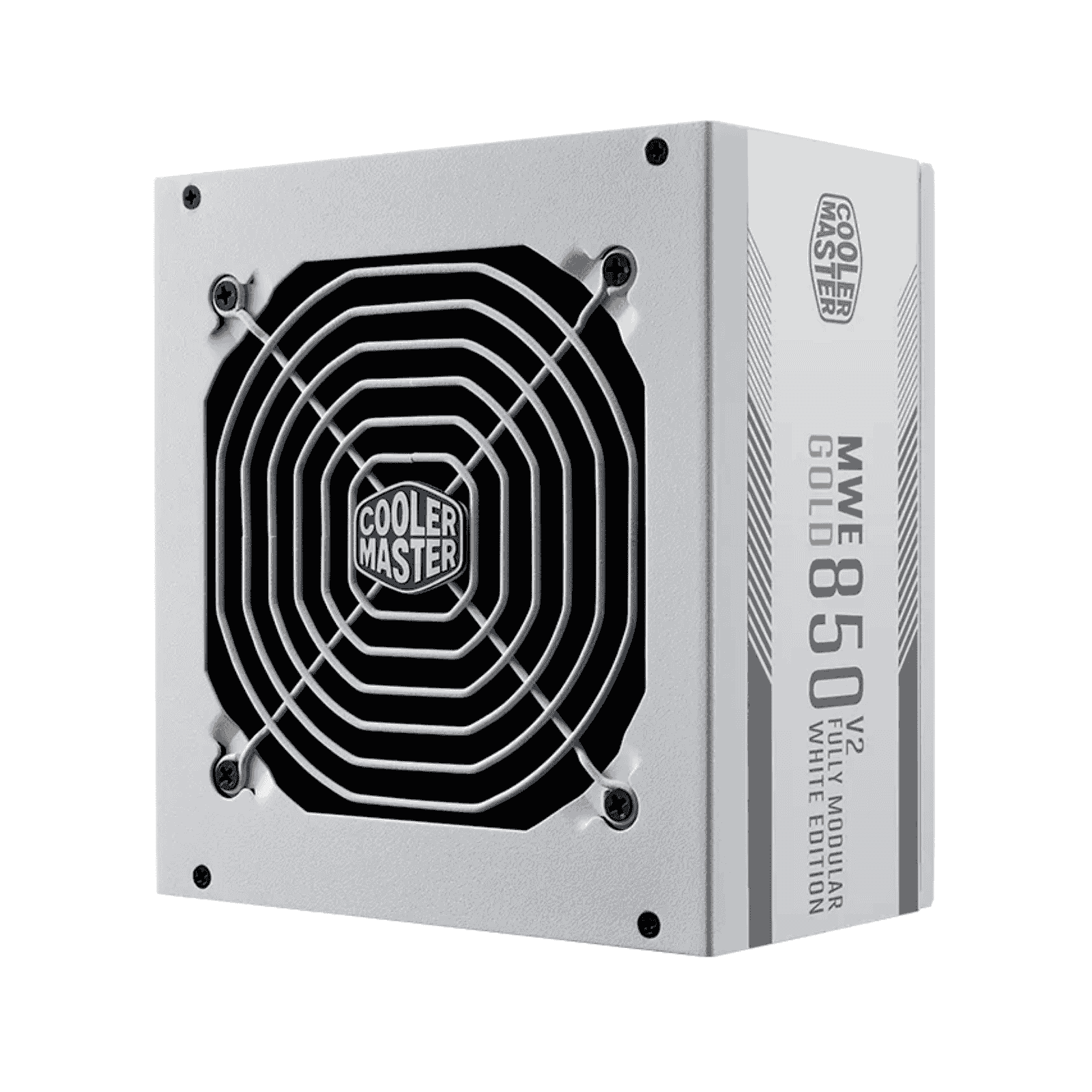 Cooler Master 850W MWE Gold V2 ATX 3.1 PSU, Fully Modular, HDB Bearing Fan, 80+ Gold, PCIe 5.1, White