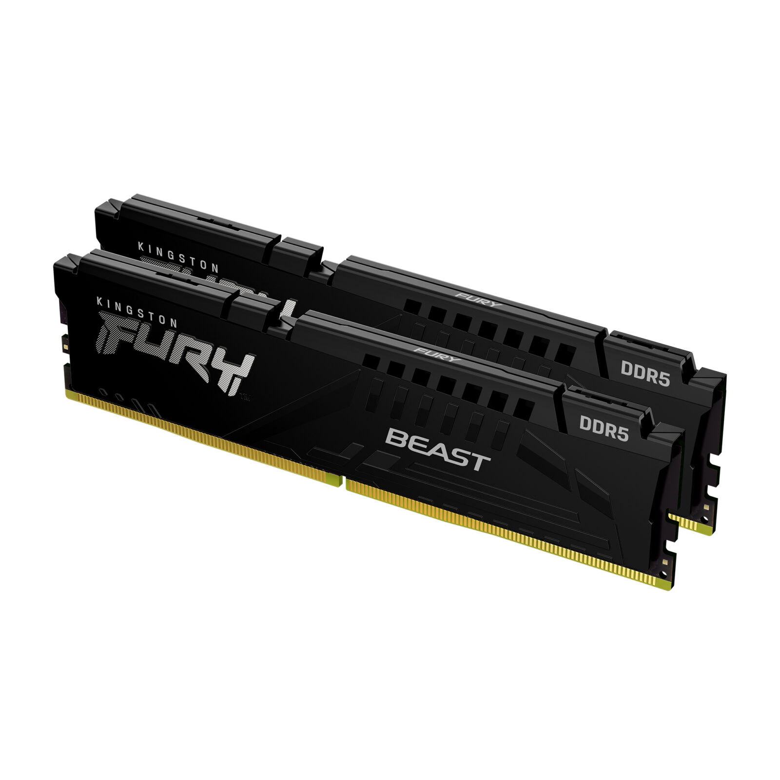 Kingston Fury Beast 64GB Kit (2 x 32GB) DDR5 5600MHz Black DIMM Memory - Image 2