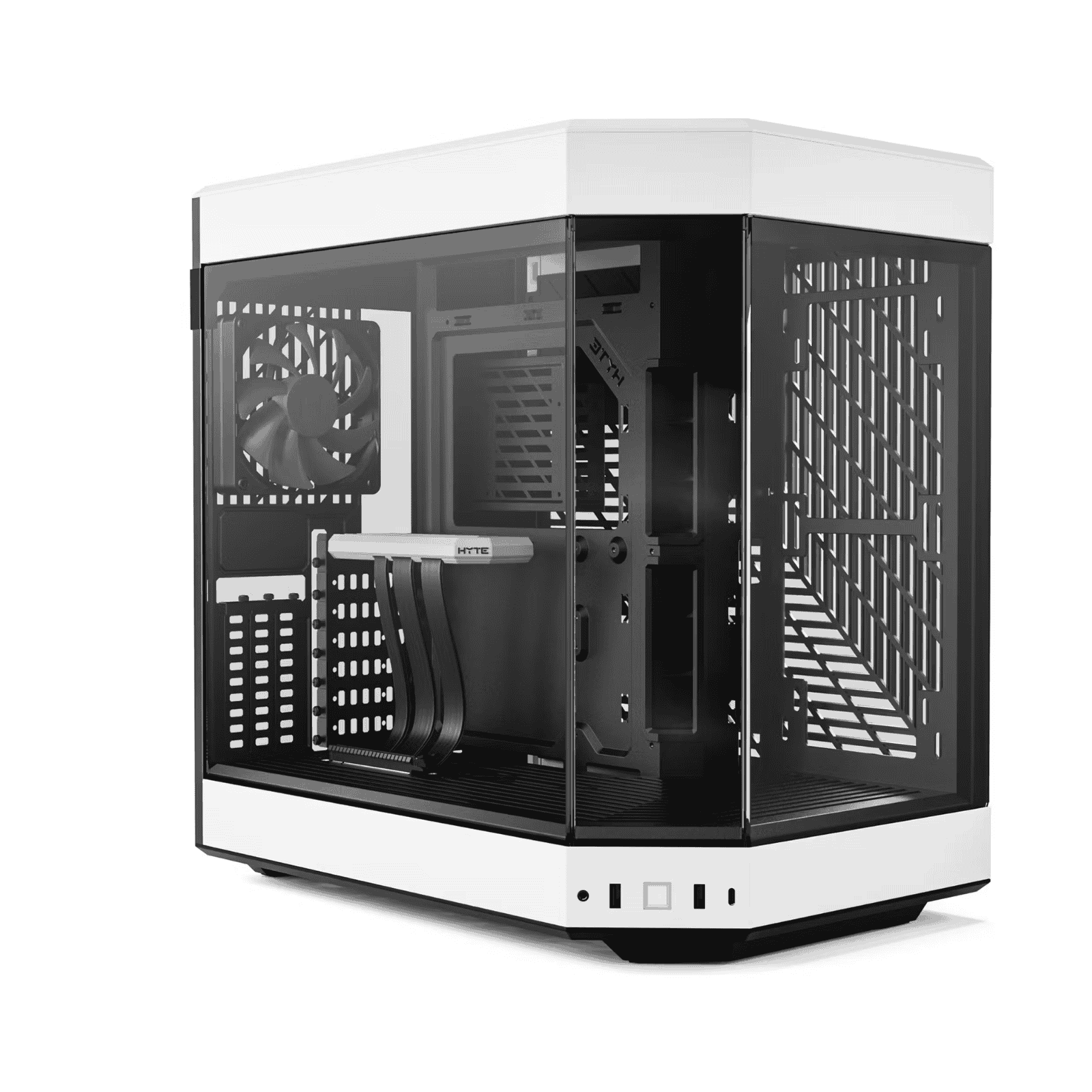 HYTE Y60 Mid Tower Modern Aesthetic Case – Panda - Image 1