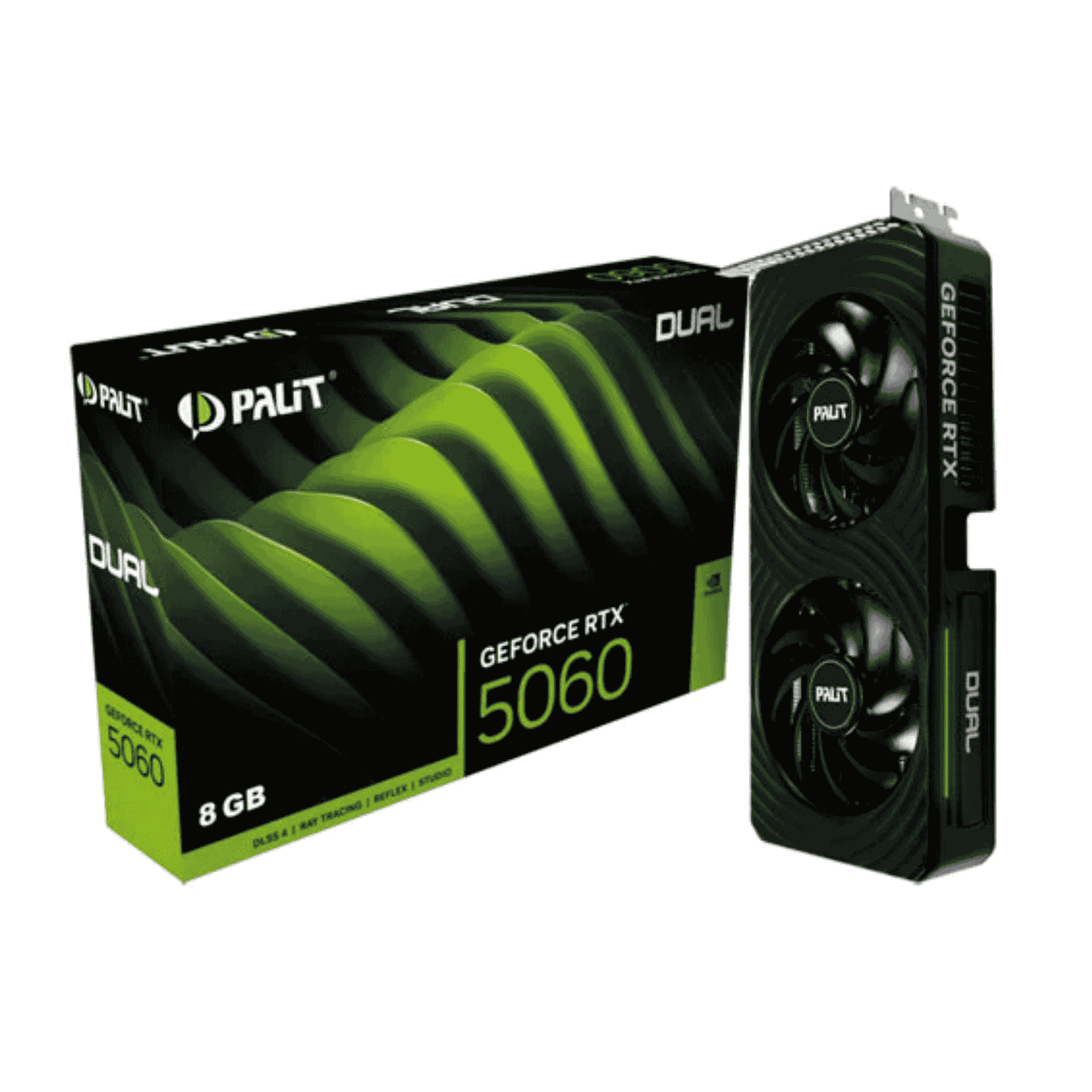 Palit NVIDIA GeForce RTX 5060 DUAL 8GB DDR7 Blackwell Graphics Card