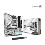 ASRock B850M Steel Legend WiFi Micro ATX Motherboard for AMD AM5 CPUs