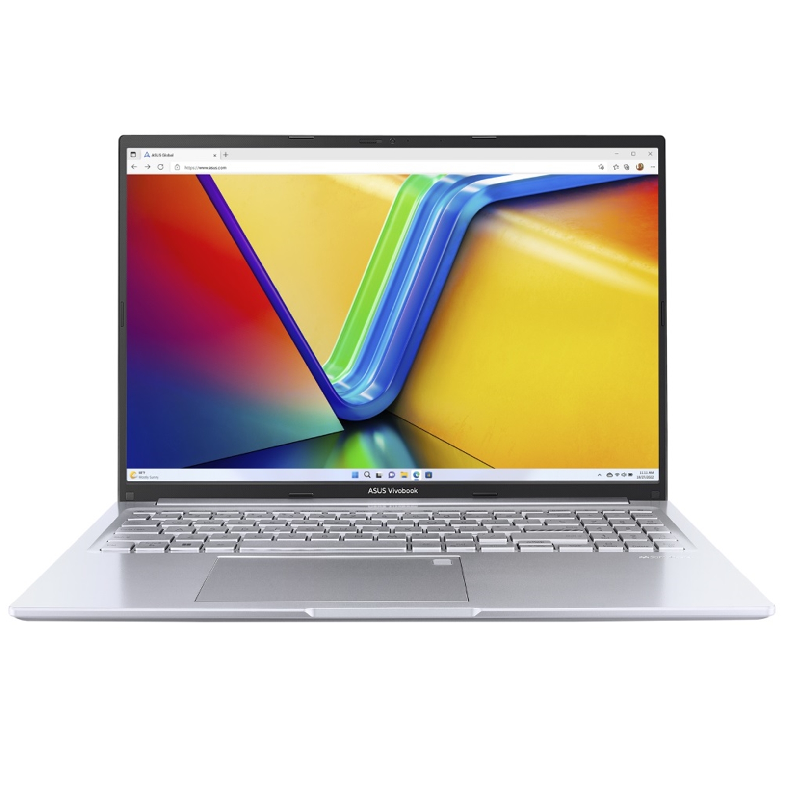 ASUS Vivobook 16 M1605YA-MB333W Laptop, 16 Inch IPS Screen, AMD Ryzen 5 7530U Processor, 8GB RAM, 512GB SSD, Windows 11 Home