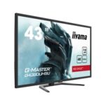 iiyama G-Master G4380UHSU-B1 Red Eagle 43 Inch 4K Gaming Monitor, Black, VA panel, 144hz, 0.4ms, FreeSync, HDMI, DisplayPort, USB Hub, Int PSU, Speakers, VESA - Image 2