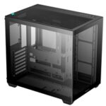 DeepCool CG530 Dual-Chamber Mid Tower Case, Tempered Glass Panels, Advanced Cooling Support, Exceptional Cable Management, Black - Image 2