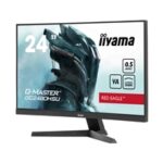 iiyama G-Master GC2480HSU-B1 Red Eagle Curved Gaming Monitor, 23.6 Inch,Full HD, 180Hz, 0.5ms, FreeSync, HDMI, Display Port, USB Hub - Image 3