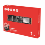 ADATA 1TB XPG SX8200 PRO M.2 NVMe SSD, PCIe, 3500/3000 MB/s, 390K/380K IOPS, Heatsink Included