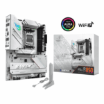 ASUS ROG Strix B850-A Gaming WiFi ATX Motherboard for AMD AM5 CPUs White