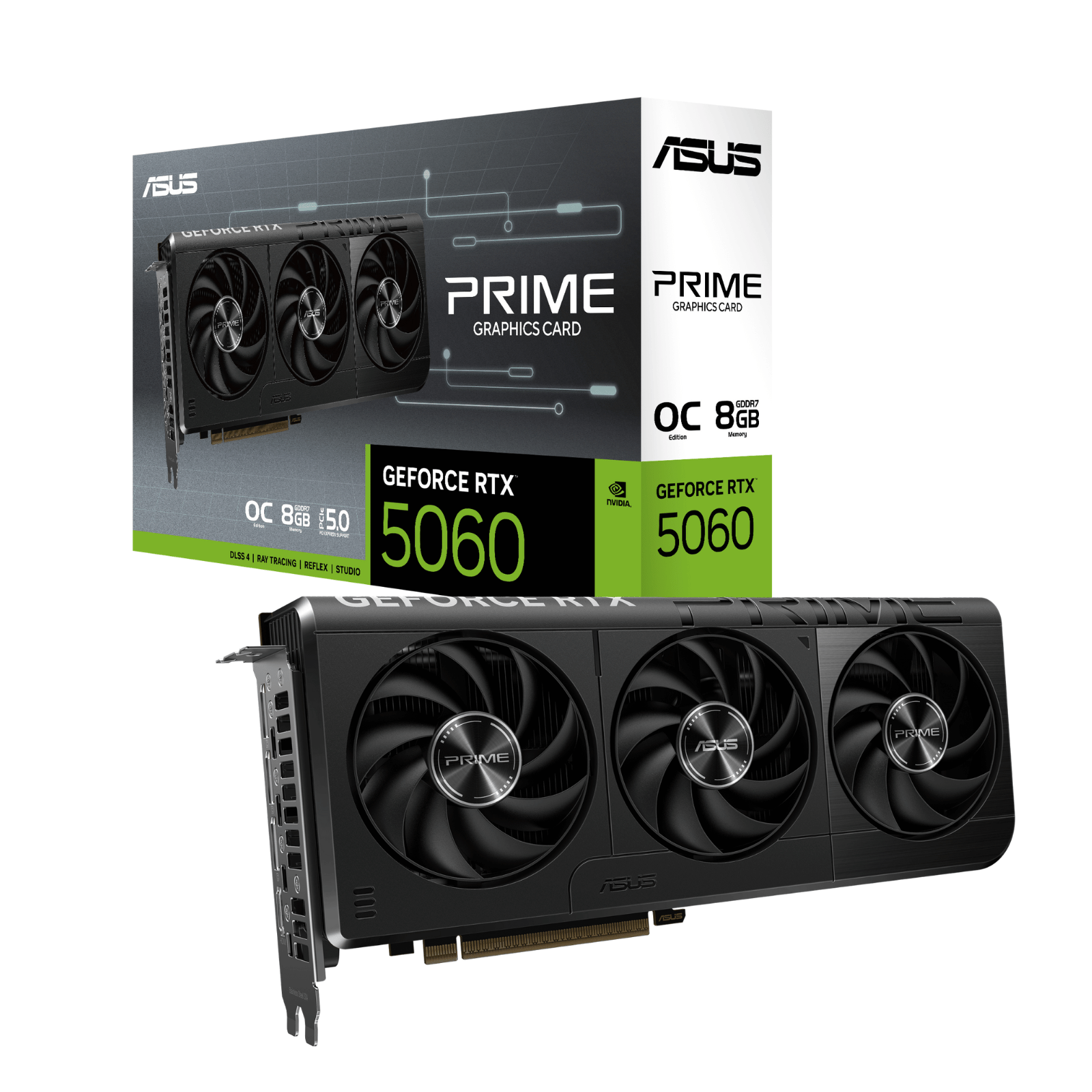 Asus PRIME RTX 5060 8GB DDR7 OC Graphics Card