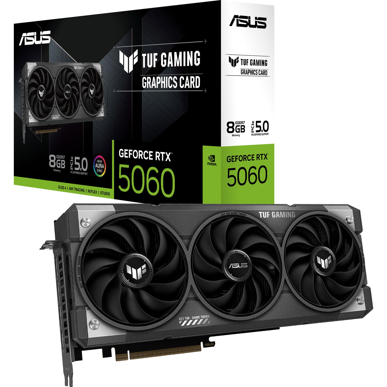 Asus TUF GAMING RTX 5060 8GB DDR7 RGB Graphics Card