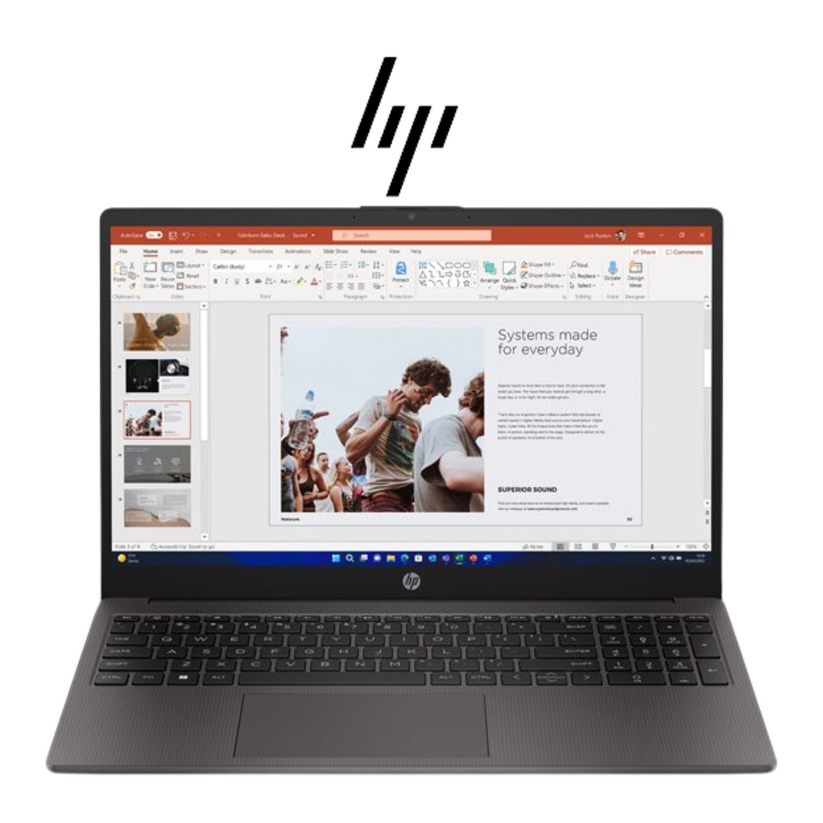 HP Notebook 250 G10 – Core i7-1355U, 15.6" FHD Display, 16GB RAM, 512GB SSD, Windows 11 Pro, 1-Year Warranty