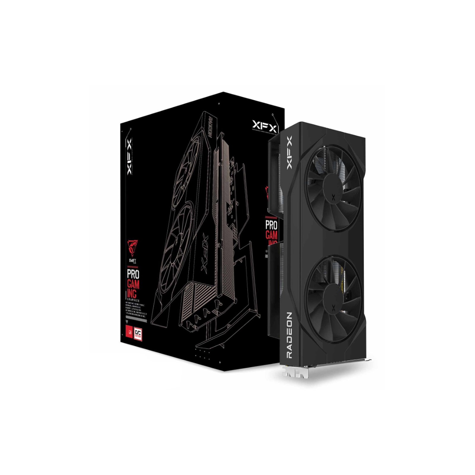 XFX Swift RX 9060 XT OC Gaming Edition 16GB DDR6 OC Graphics Card