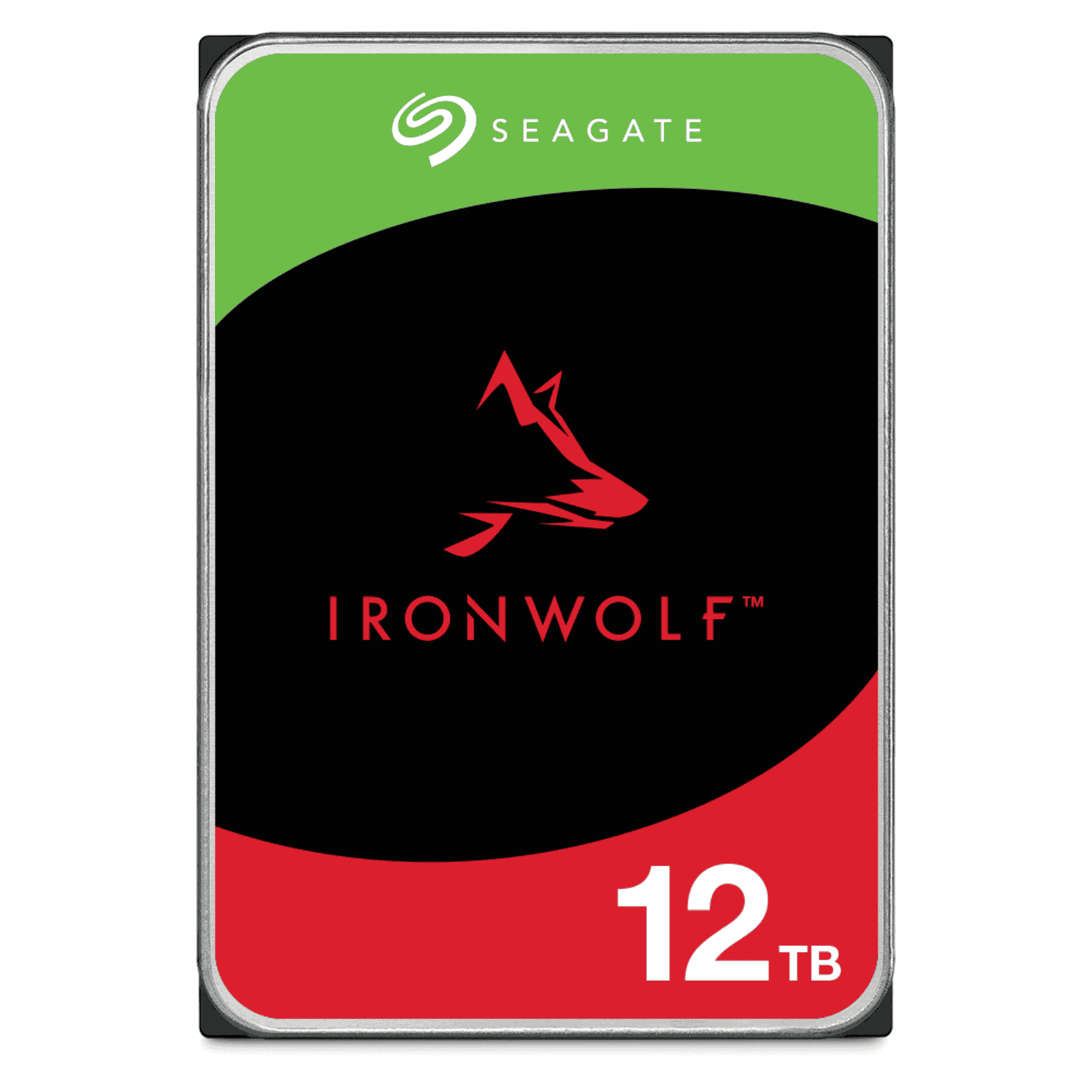 Seagate 3.5", 12TB, SATA3, IronWolf NAS Hard Drive, 7200RPM, 256MB Cache, OEM