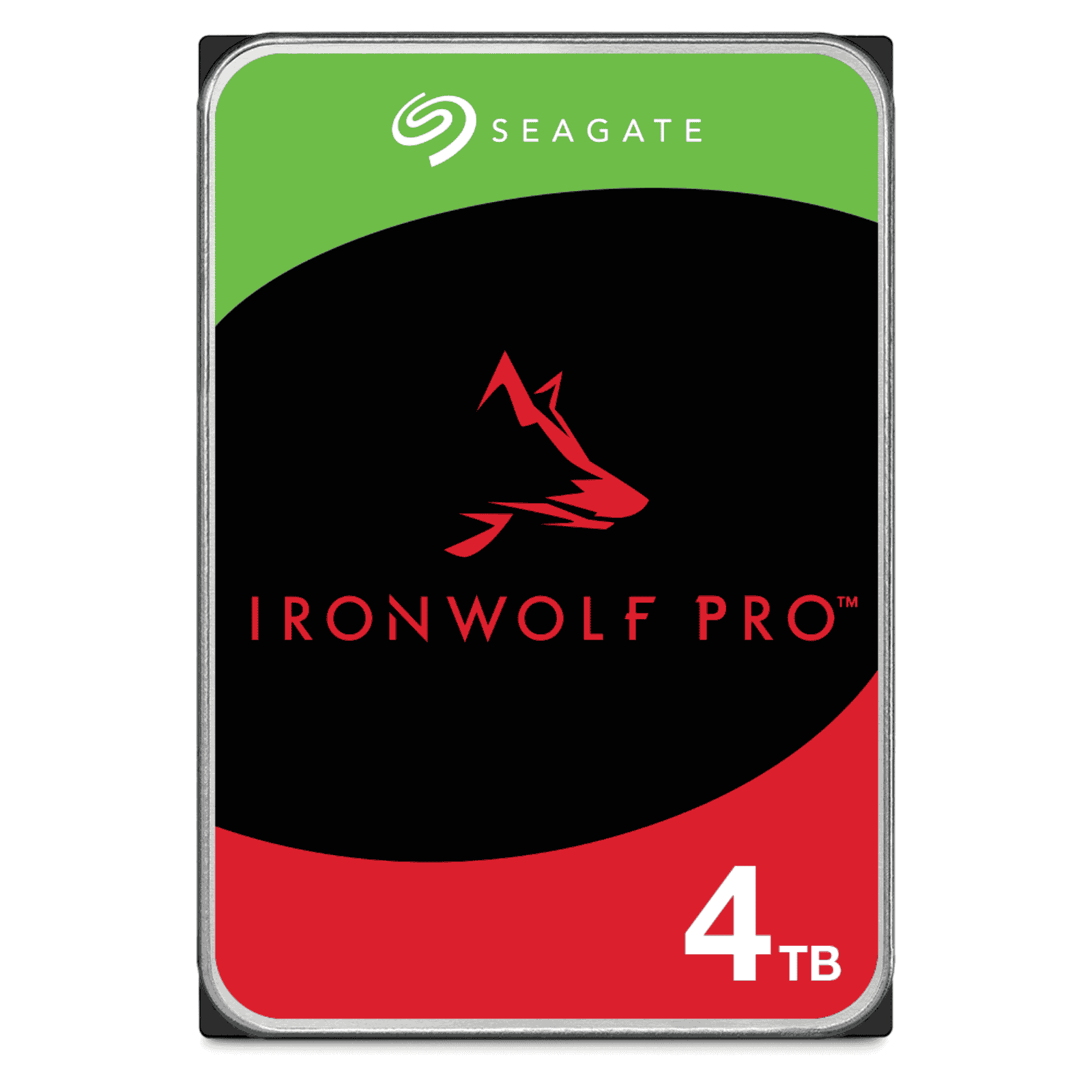 Seagate IronWolf Pro 4TB NAS HDD, 3.5", SATA3, 7200RPM, 256MB Cache, CMR