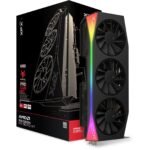 XFX Mercury RX9070 XT OC Gaming Edition 16GB DDR6 RGB Graphics Card