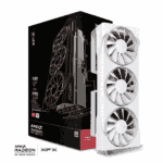 XFX Swift RX 9070 OC White Gaming Edition 16GB DDR6 HDMI 2700MHz Clock Overclocked