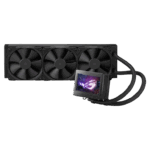 Asus ROG Ryujin III 360mm Liquid CPU Cooler 3x 12cm PWM Noctua Fans Full Colour Customisable LCD Display - Image 2