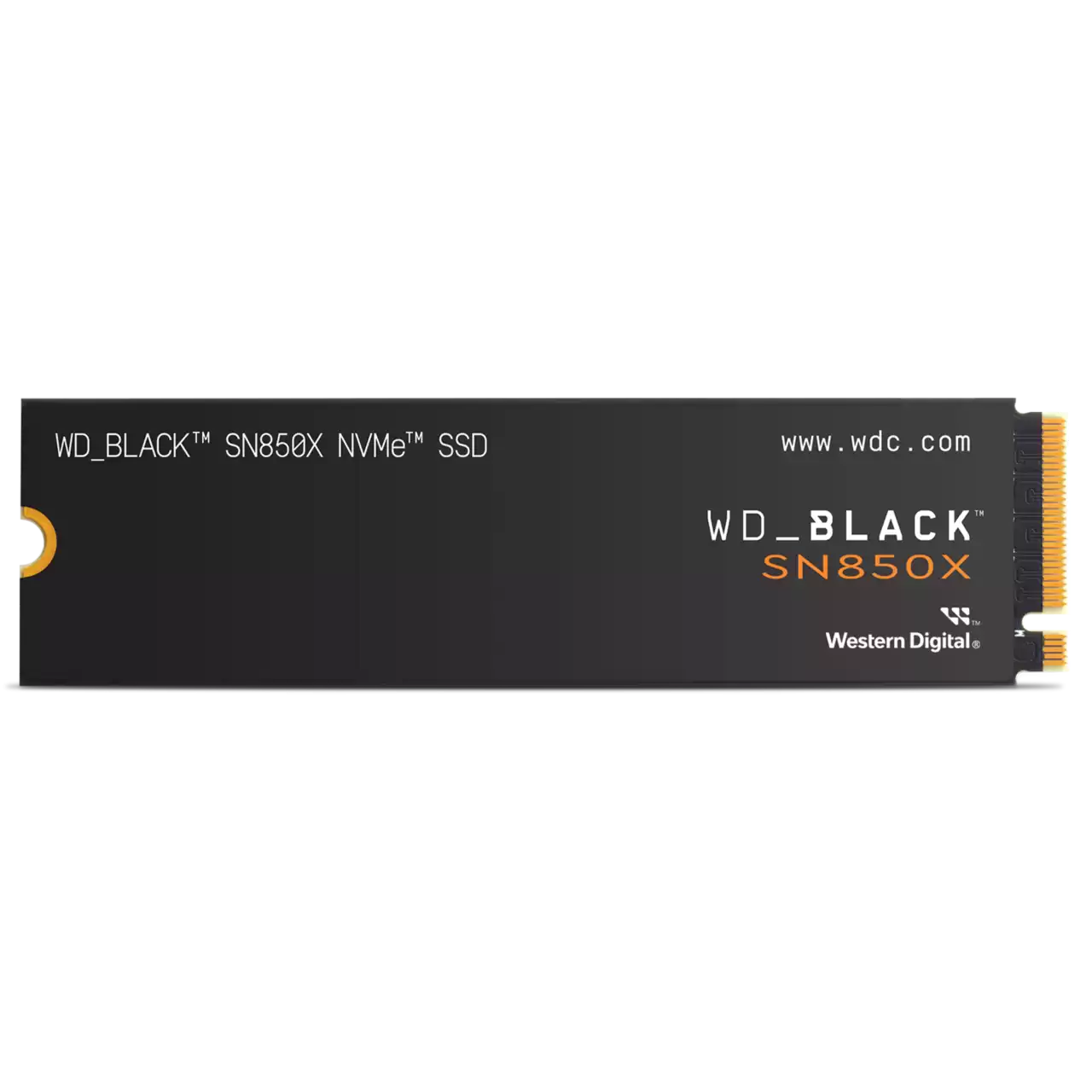 WD 1TB Black SN850X M.2 NVMe Gen4 SSD, M.2 2280, PCIe4, R/W 7300/6300 MB/s, 800K/1100K IOPS, No Heatsink